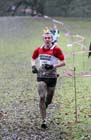Calum Johnson (Gateshead) on his way to victory in the under-20 mens Northern Cross Country Champs, Knowsley Safari Park. Photo: David T. Hewitson/Sports for All Pics